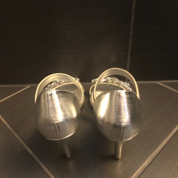 ✨🪩✨Embellished (Rhinestones) Heel Sandals by Nina Shoes - Picture 3 of 5